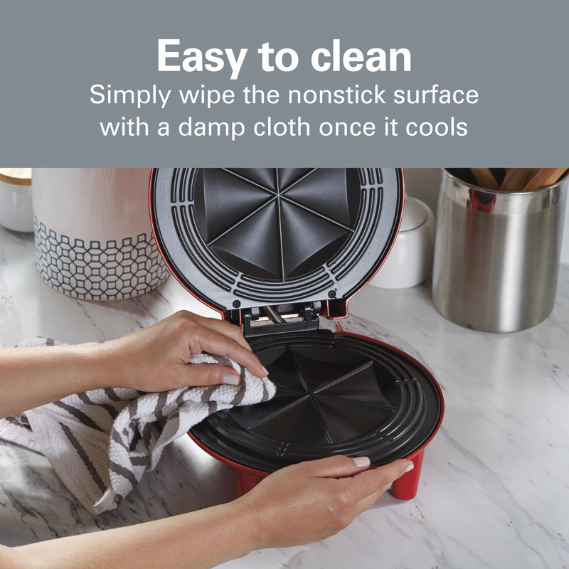 Hamilton Beach® Quesadilla Maker 8" Round Red & Reviews Wayfair